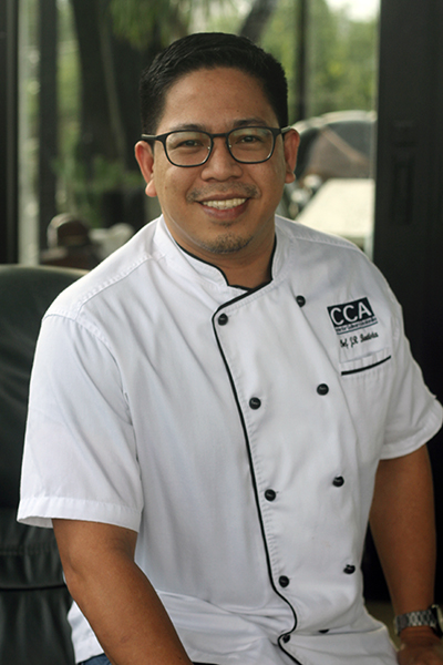 Chef Jr Bautista - Chef Instructor